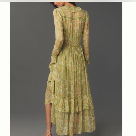 Anthropologie button down Floral Maxi NWOT - Picture 1 of 6